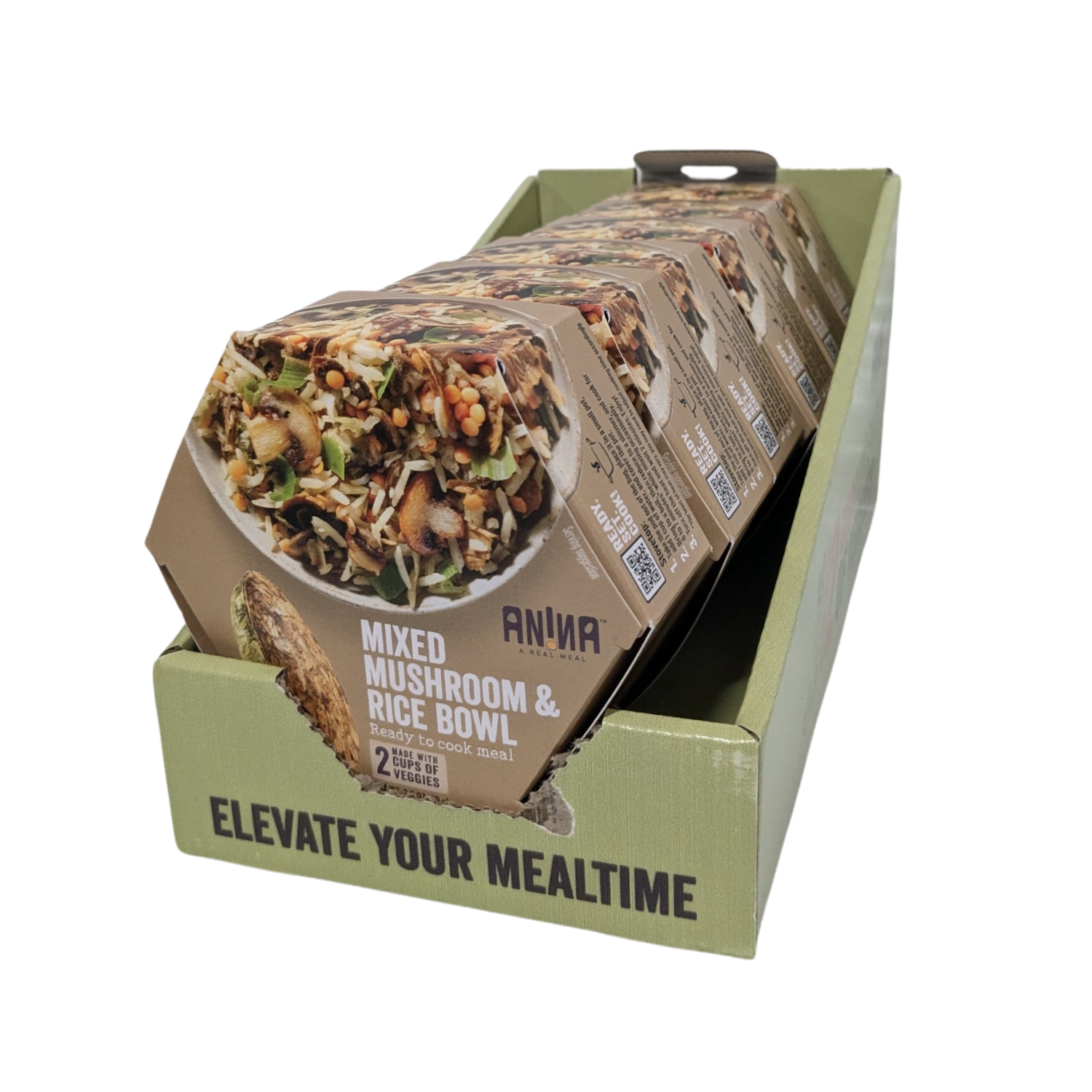 Wholesale - Anina Mixed Mushroom & Rice Bowl  - (6 x 80g)