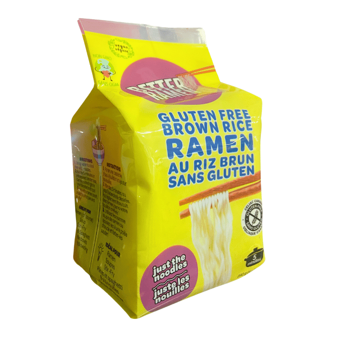 Wholesale - Better Ramen Retail Gluten Free Brown Rice Ramen Noodles (12 x 280g)