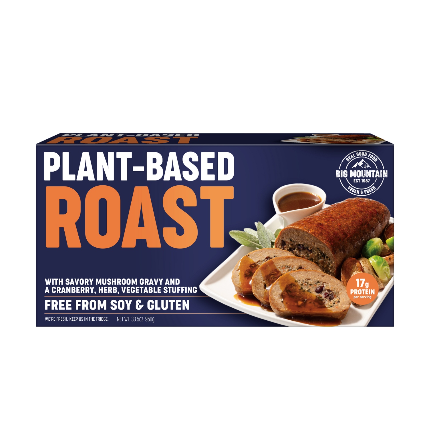 Wholesale - Big Mountain Foods Retail Plant-Based Roast (6 x 950g)