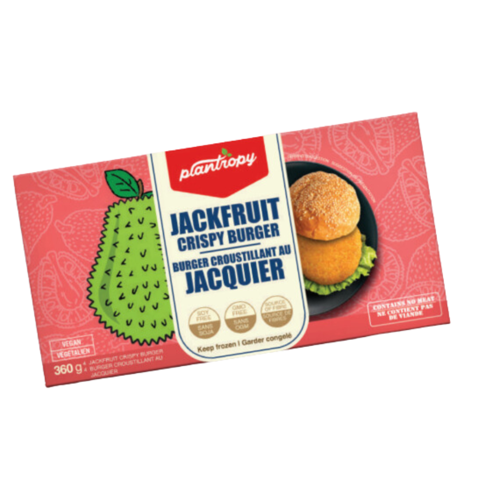 Wholesale - Plantropy Food Service Crispy Jackfruit Burgers (40ct)