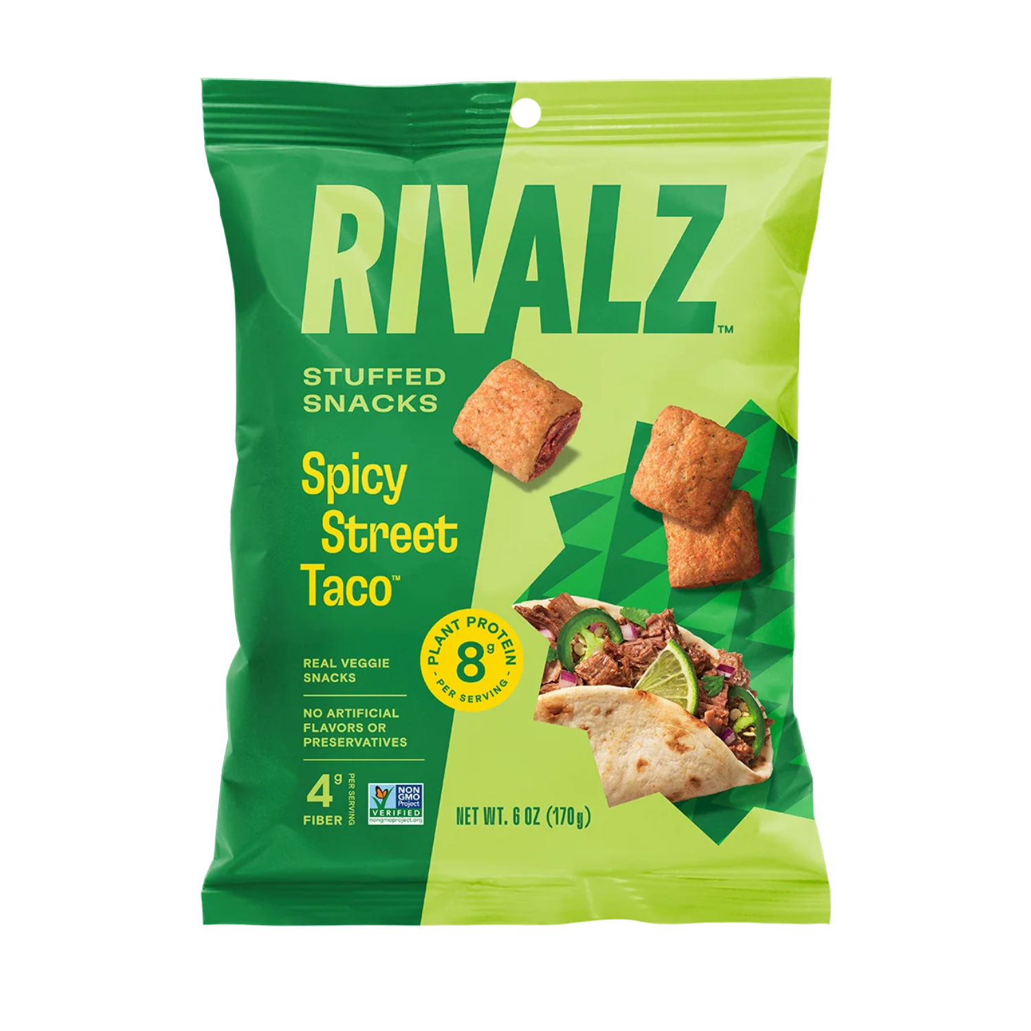 Wholesale - Rivalz Spicy Street Taco Stuffed Snacks (10 x 6oz)