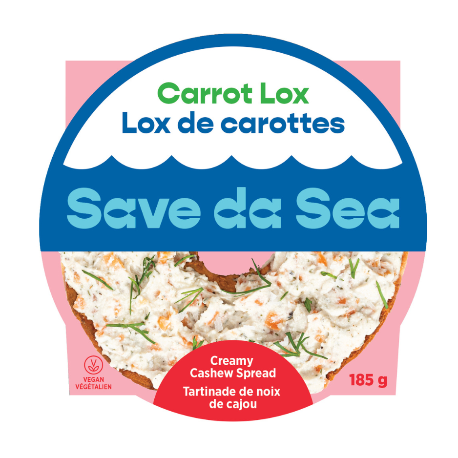 Wholesale - Save Da Sea Carrot Lox Cashew Spread (6 x 185g)