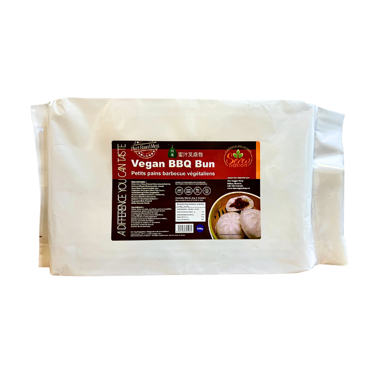 Wholesale - Seow Nation Vegan BBQ Pork Bun - (20x480g)