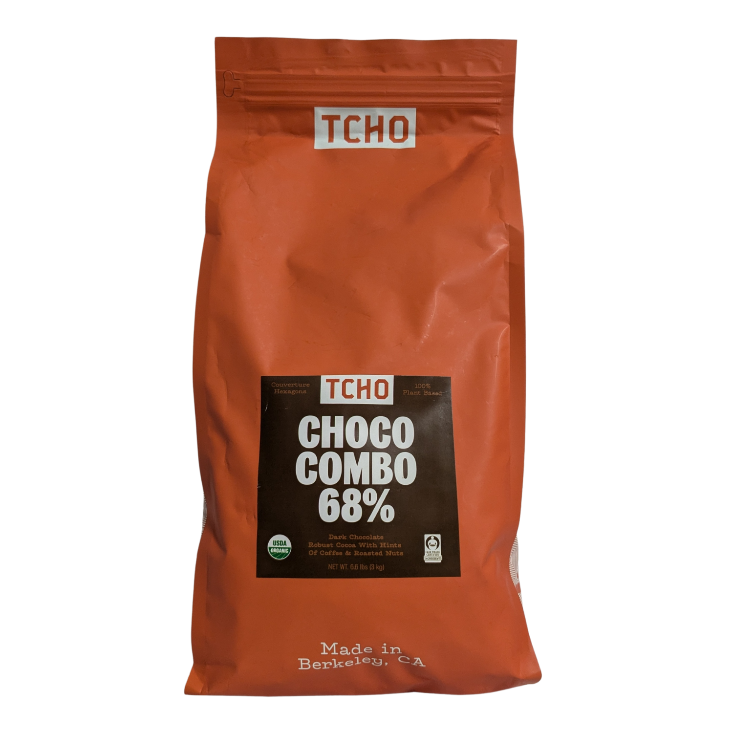 Wholesale - TCHO Food Service 68% Choco Combo Couverture Hexagons (3kg)