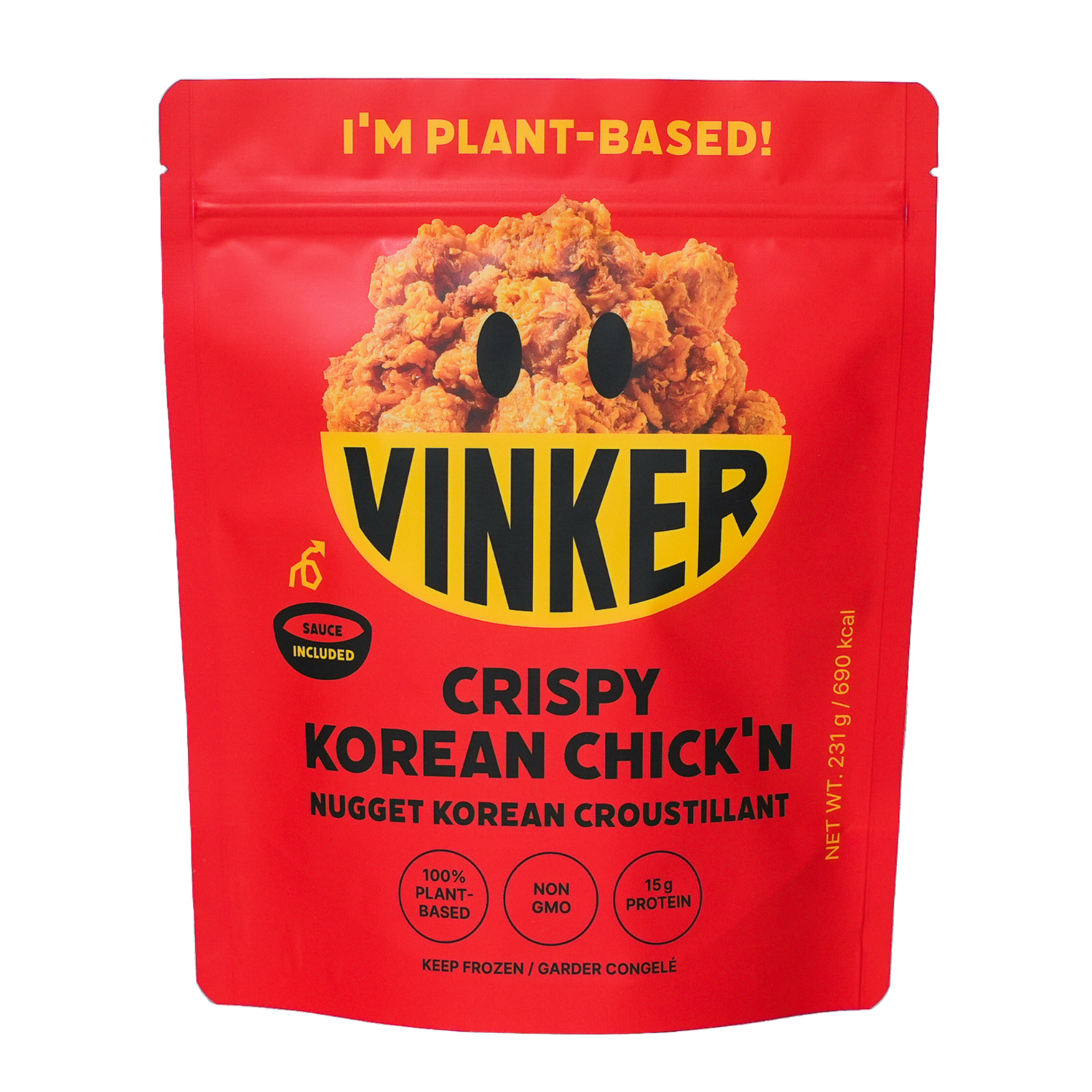 Wholesale - Vinker Korean Fried Chicken - Retail (24 x 231g)