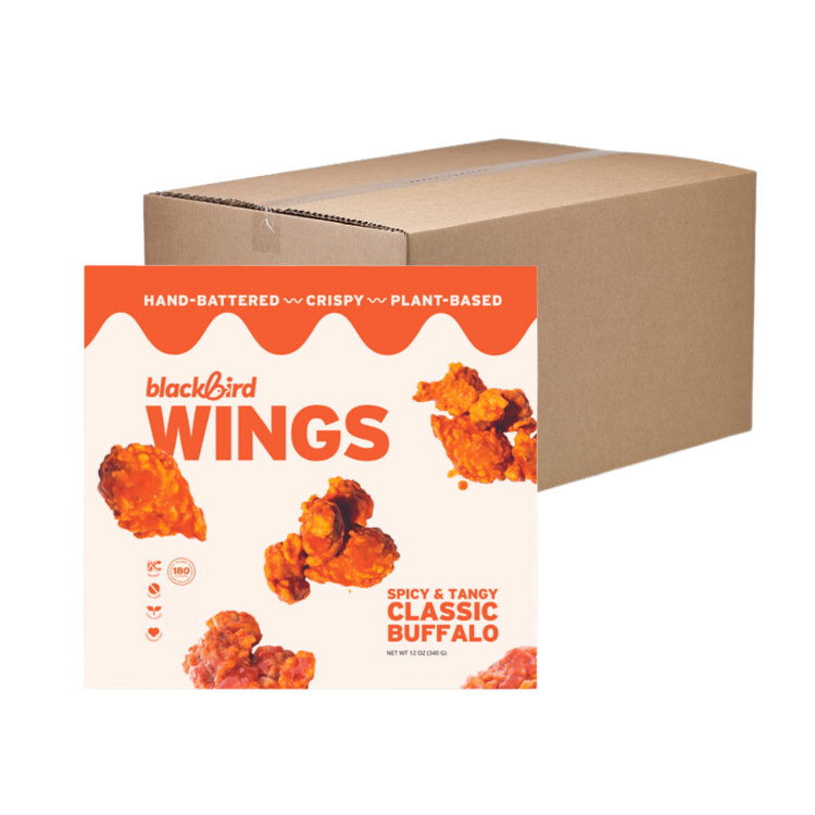 Wholesale - Blackbird Foods Buffalo Wings (8 x 340g)