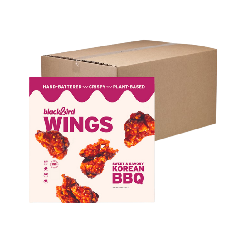 Wholesale - Blackbird Foods Korean BBQ Wings (8 x 340g)