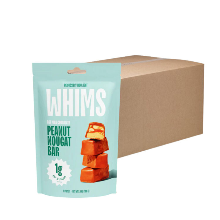 Wholesale - Whims Peanut Nougat Bar (6 x 100g)