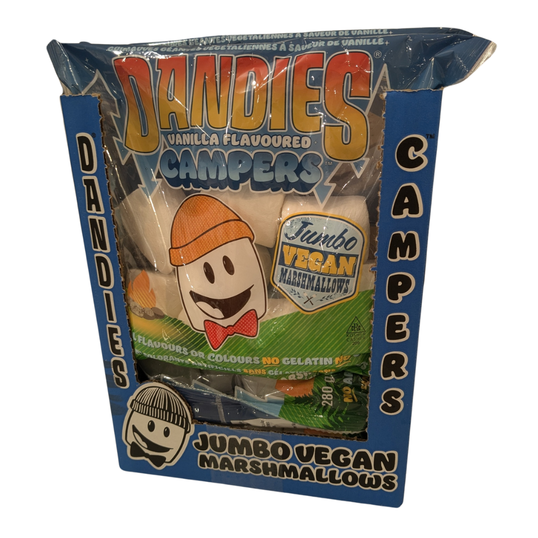 Wholesale - Dandies Vegan Jumbo Camper Marshmallows - (10x280g)