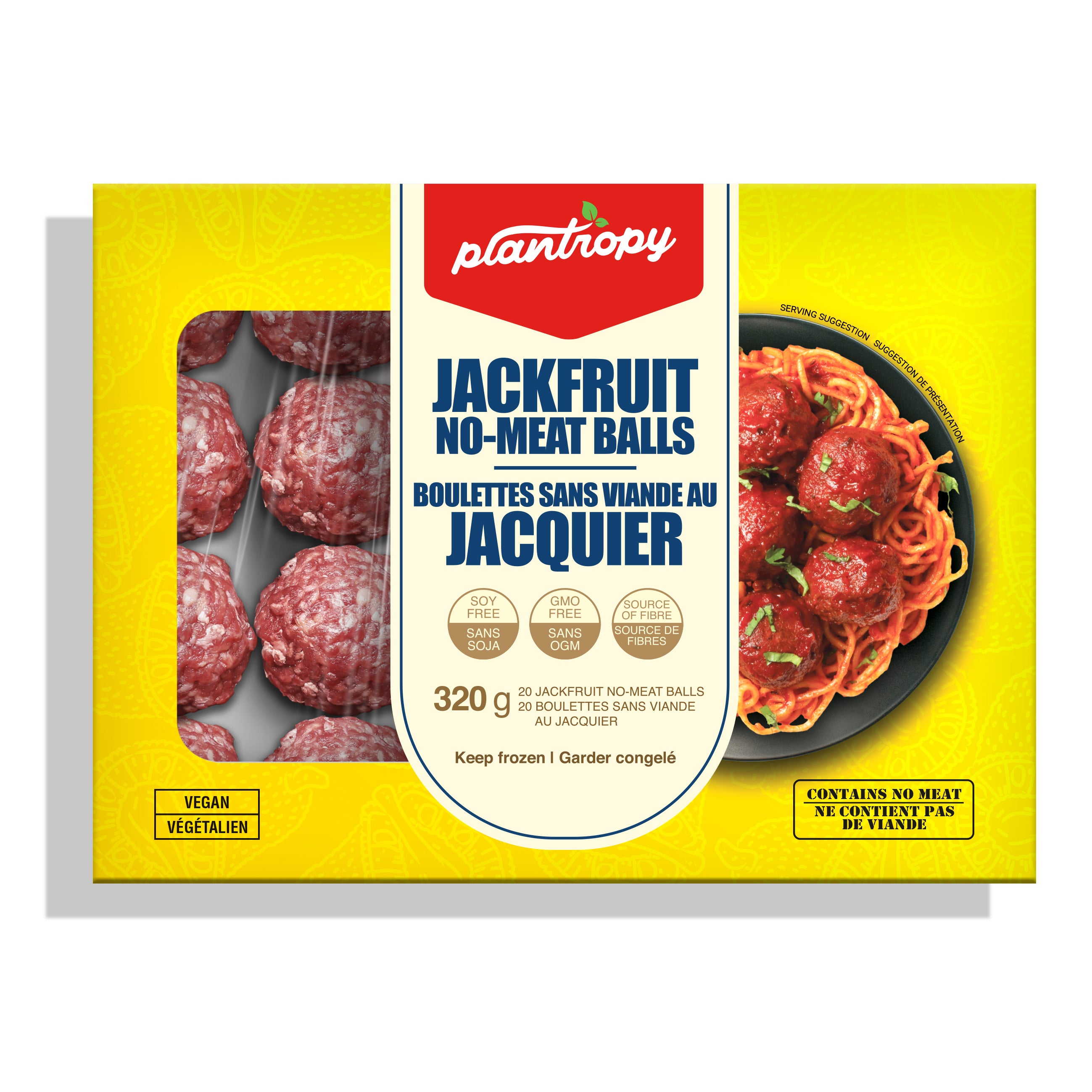 Wholesale - Plantropy Retail Jackfruit No-Meat Balls (8 x 320g)