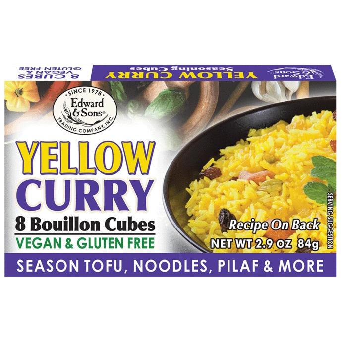 Wholesale - Edward & Sons Yellow Curry Bouillon Cubes (12x 84g)