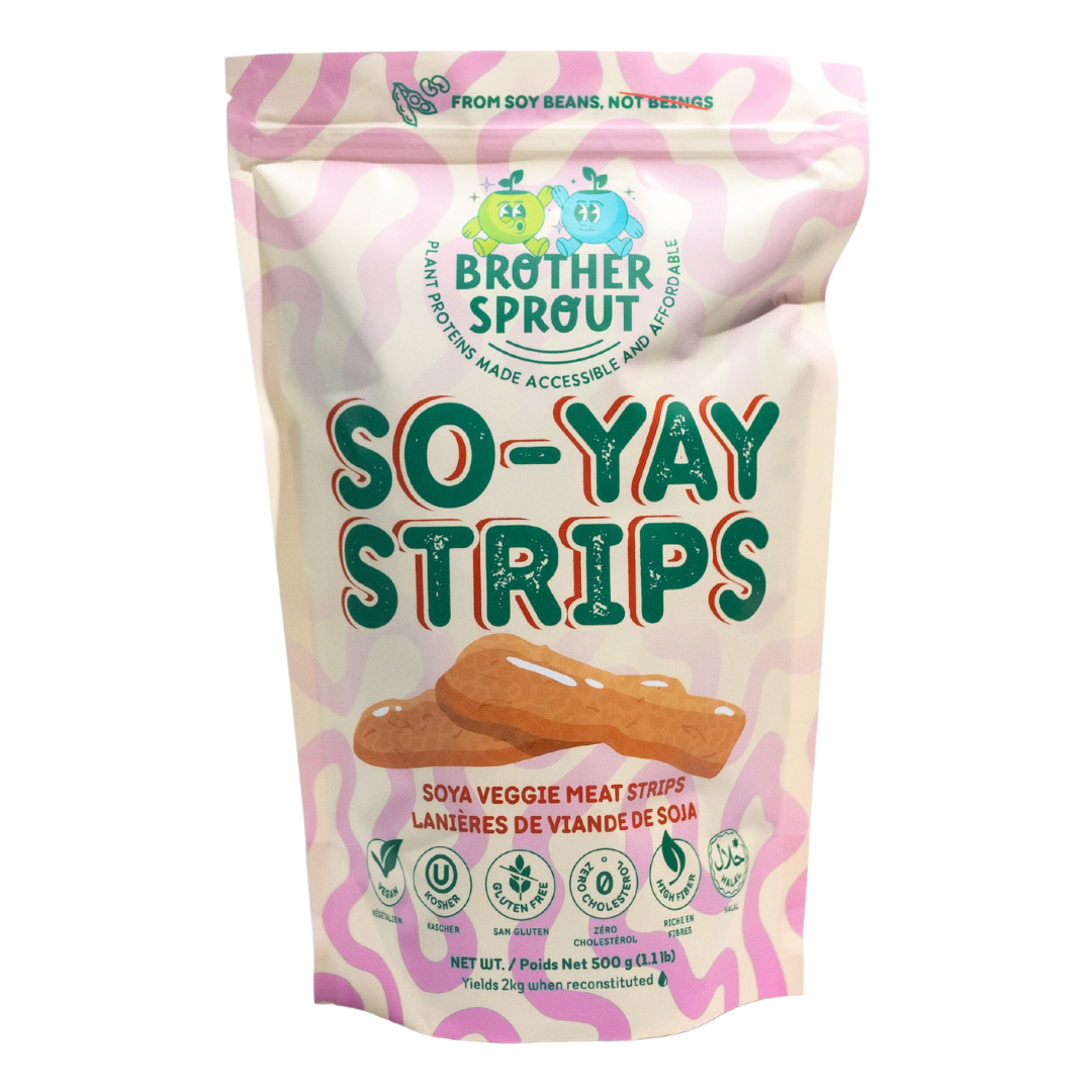 Wholesale - Brother Sprout So-Yay Soy Strips (10 x 500g)