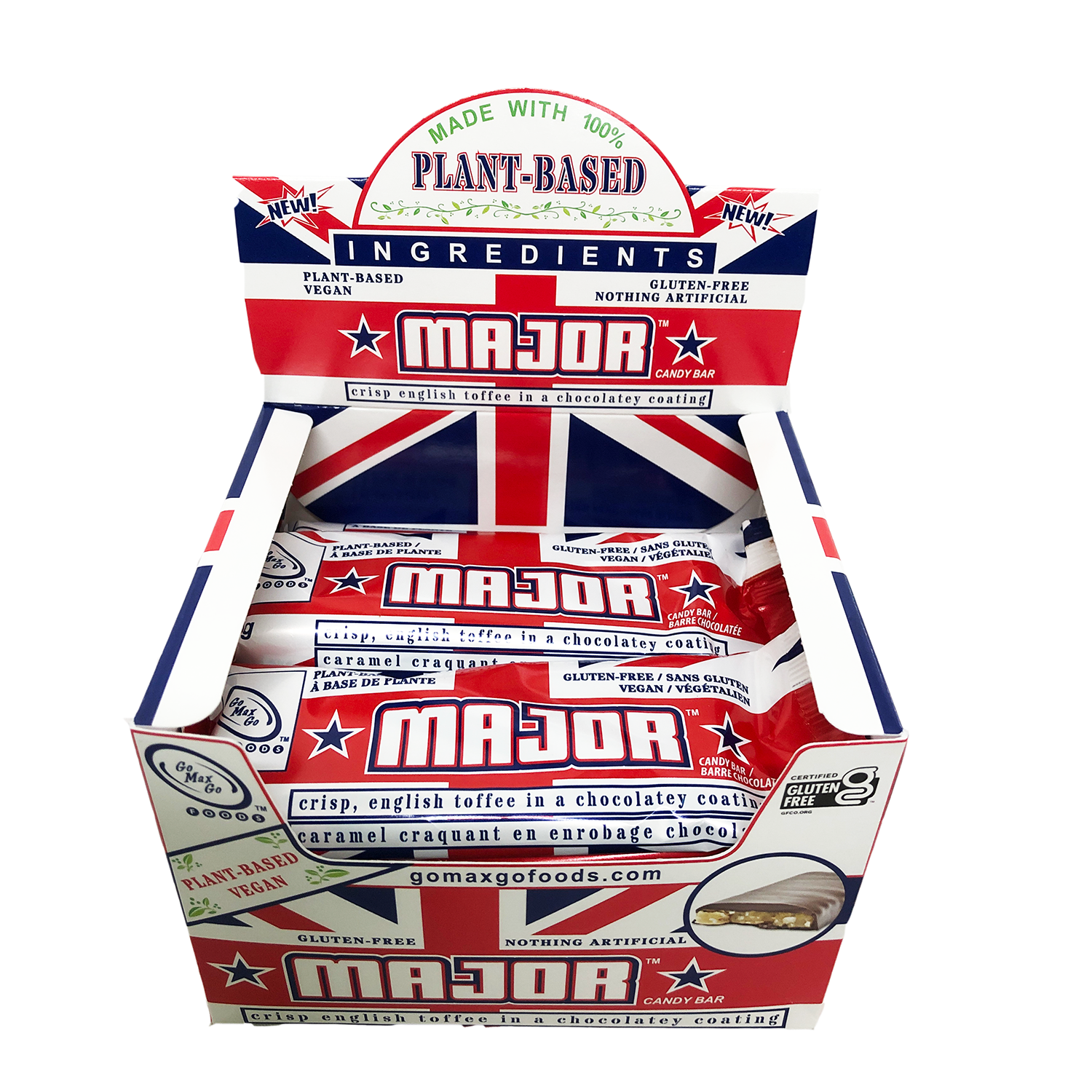 Wholesale - Go Max Go Major Candy Bar (12 x 43g)